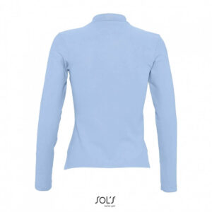 Polo Long Sleeve Women's T-Shirt Podium MS11317-Masswear.gr