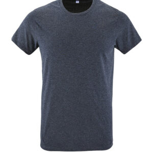 Men's T-Shirt Short Sleeve Rgent(150gr) MS00553-Masswear.gr