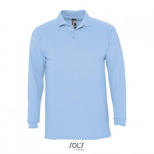 Polo Μακρυμάνικο Ανδρικό Μπλουζάκι Winter MS11353-Masswear.gr