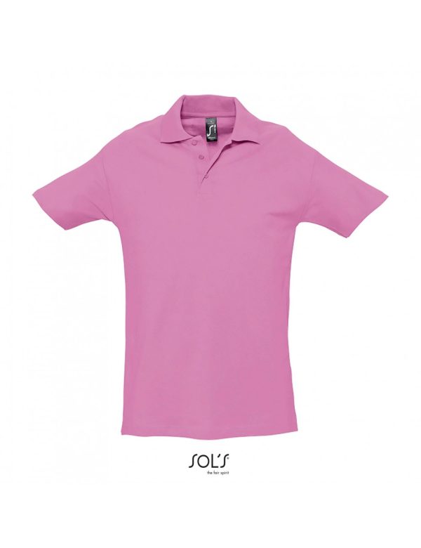 Polo Short Sleeve Men's T-Shirt Spring MS11362 – ORCHID PINK-136-Masswear.gr
